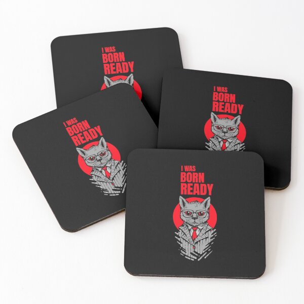 Item preview, Smart cat design, I was born ready designed and sold by GLwithUs.