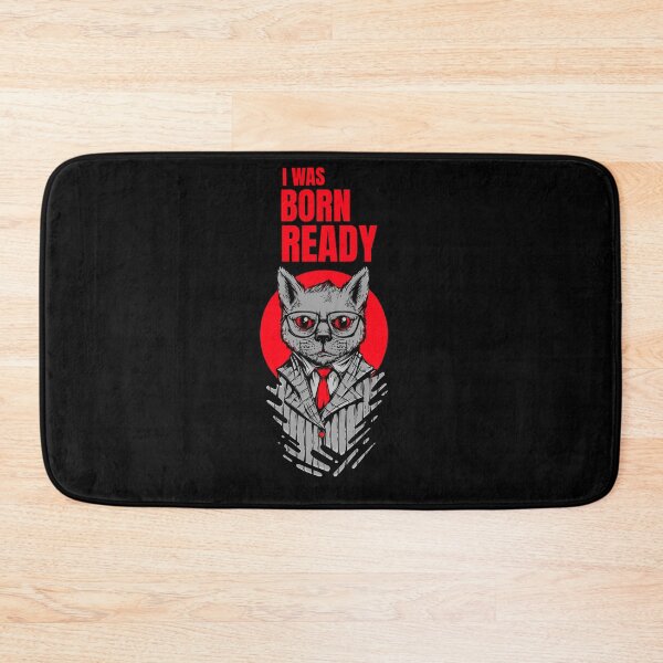 Item preview, Smart cat design, I was born ready designed and sold by GLwithUs.