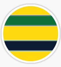 Yellow Helmet design Sticker