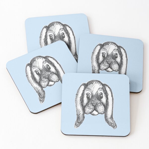 Item preview, Cute Bunny Sketch designed and sold by CozyEasel.