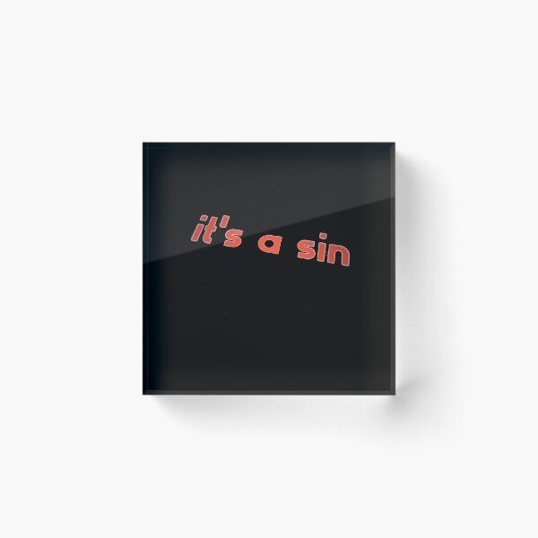 Item preview, It's a sin designed and sold by clairemh1.