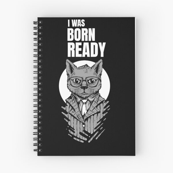 Item preview, Smart cat design, I was born ready designed and sold by GLwithUs.