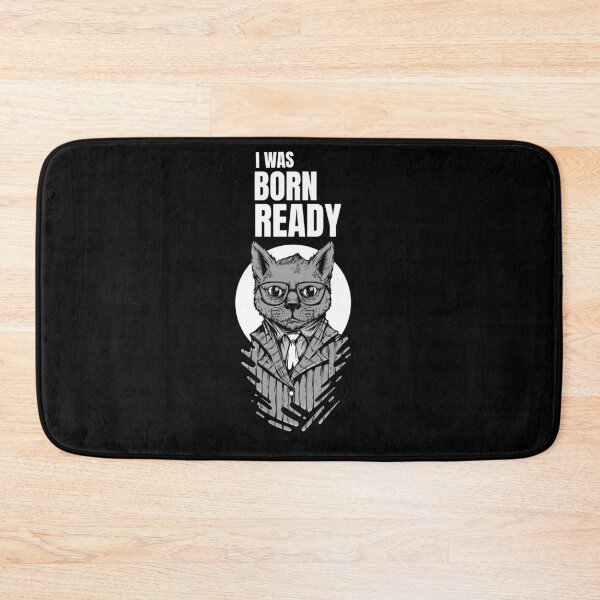 Item preview, Smart cat design, I was born ready designed and sold by GLwithUs.
