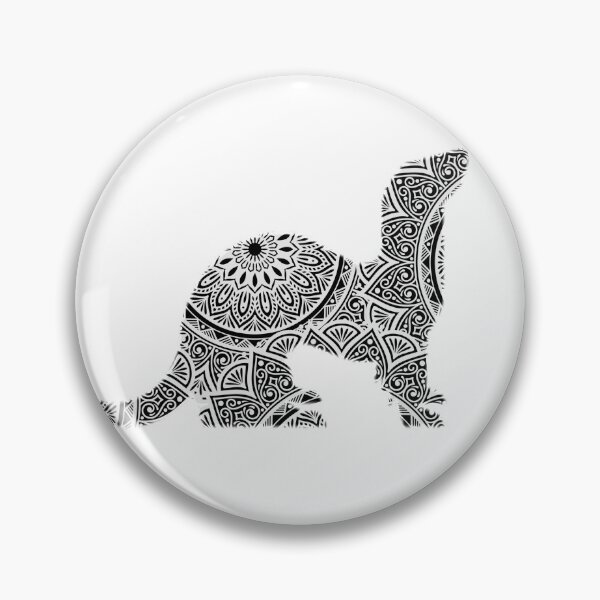 Artikelvorschau, Frettchen-Mandala entworfen und verkauft von OraitoShop.