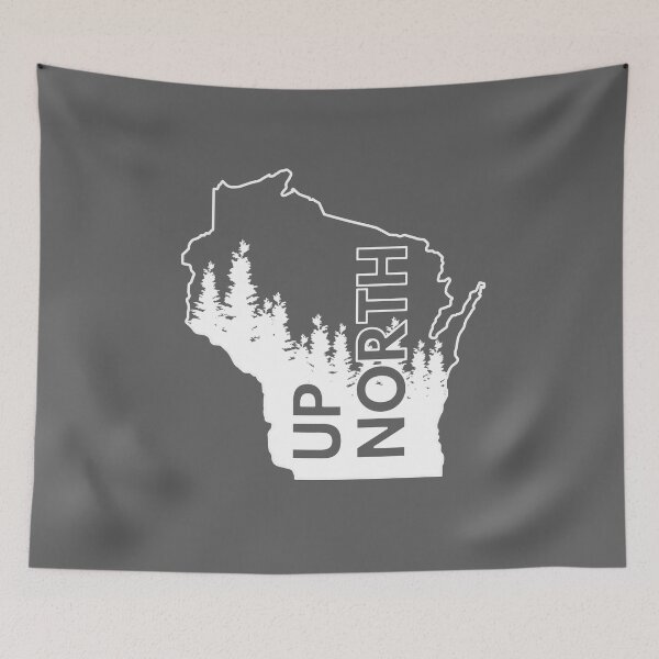 Item preview, Up North Wisconsin designed and sold by MidwestMindset.
