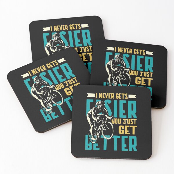 Item preview, I Never Gets Easier You Get better designed and sold by SmartStyle.