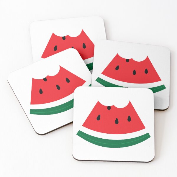 Item preview, Half-eaten slice of watermelon illustration. designed and sold by drommmes.