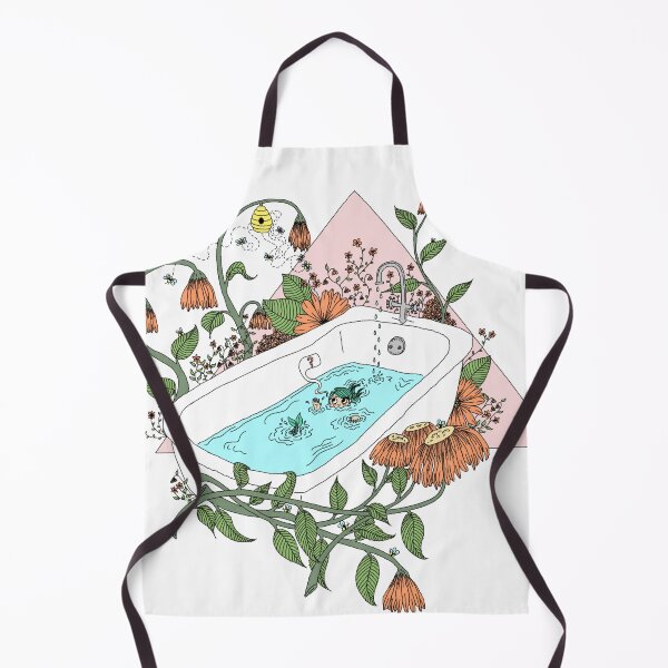 Item preview, Trade? - Botanical Bathtub, Blue Pink Green and White Palette designed and sold by WhatShannonDoes.