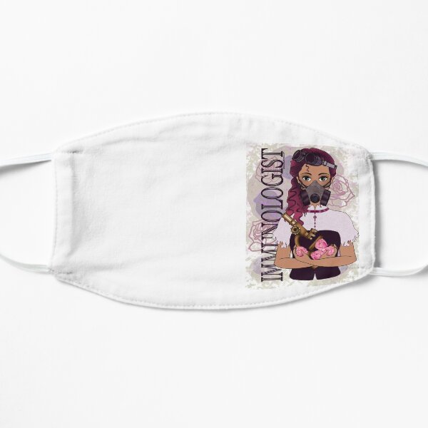 Immunologist 2 (STEAMpunk Art) Flat Mask