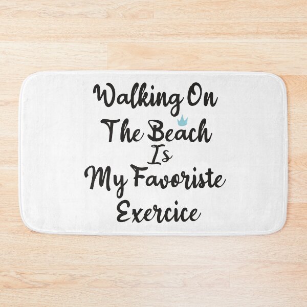 Item preview, Walking On The Beach Is My Favorite Exercise designed and sold by designisthelife.