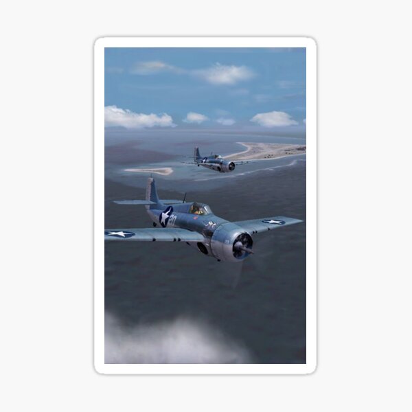 F4F Wildcat Sticker