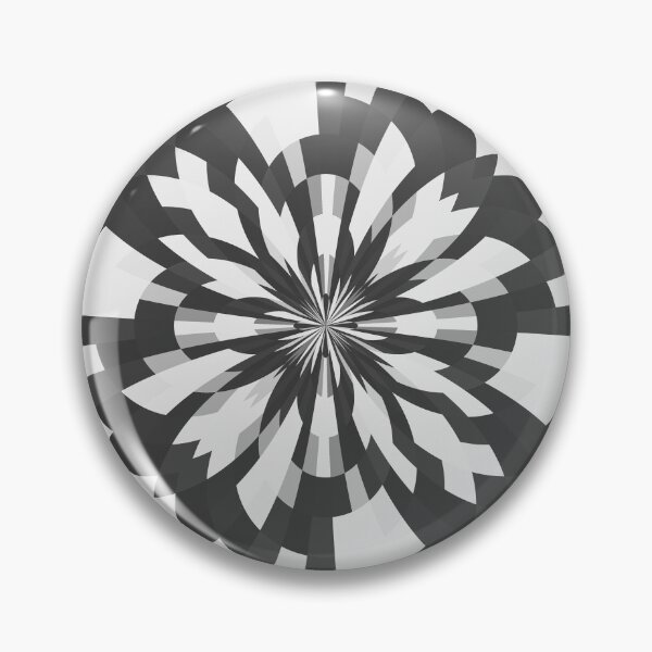 Item preview, Raster kaleidoscope greys designed and sold by aapshop.