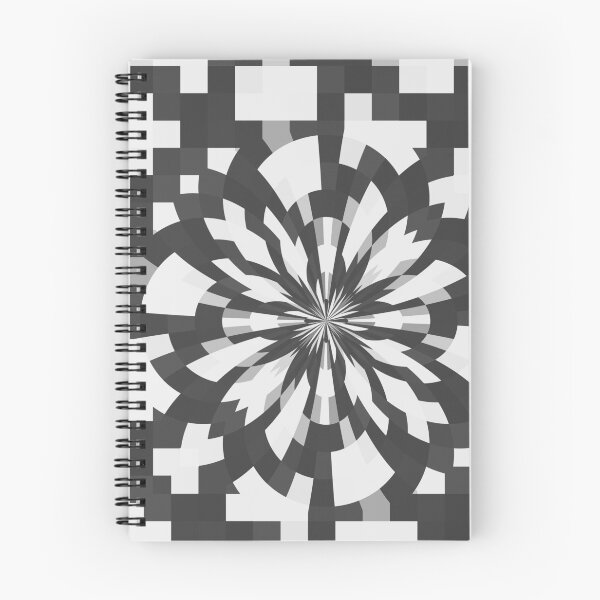 Item preview, Raster kaleidoscope greys designed and sold by aapshop.