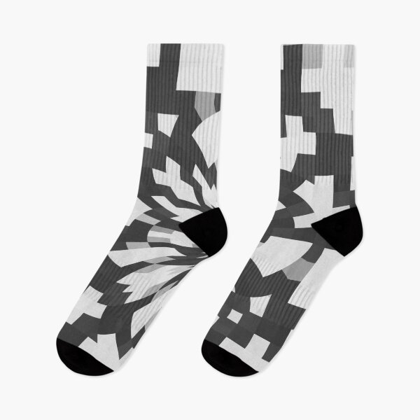 Item preview, Raster kaleidoscope greys designed and sold by aapshop.