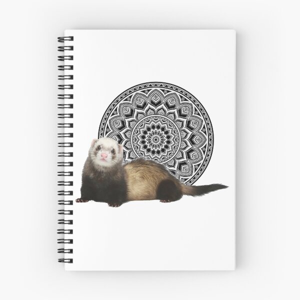 Artikelvorschau, Frettchen Mandala entworfen und verkauft von OraitoShop.