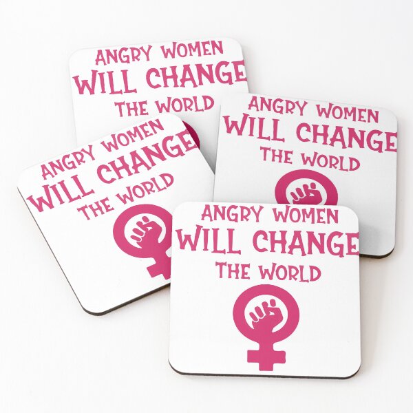 Item preview, Angry Women Will Change The World designed and sold by ParadiseNara.