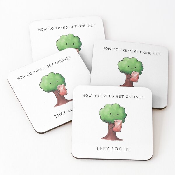 Item preview, How do trees get online? designed and sold by cheezup.