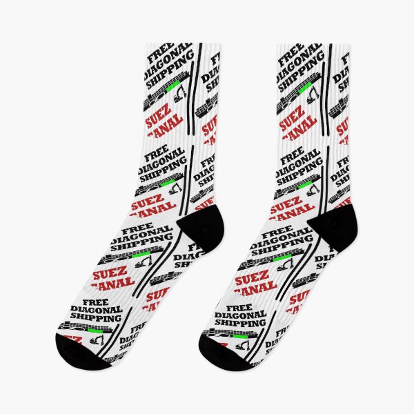 Item preview, Free Shipping Ever Given Green Suez Canal Blocked Container Ship Diagonal designed and sold by reddeercom.