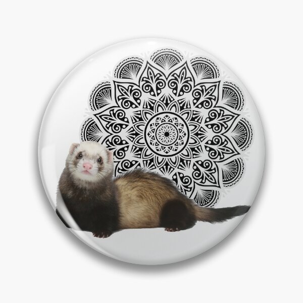 Artikelvorschau, Frettchen Mandala entworfen und verkauft von OraitoShop.
