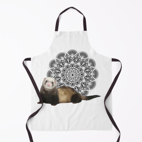 Artikelvorschau, Frettchen Mandala entworfen und verkauft von OraitoShop.
