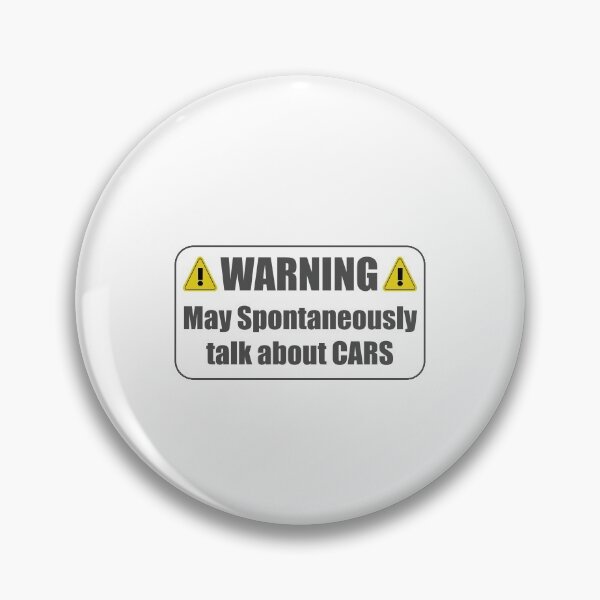 Item preview, Warning, May talk about cars. designed and sold by Keyur44.