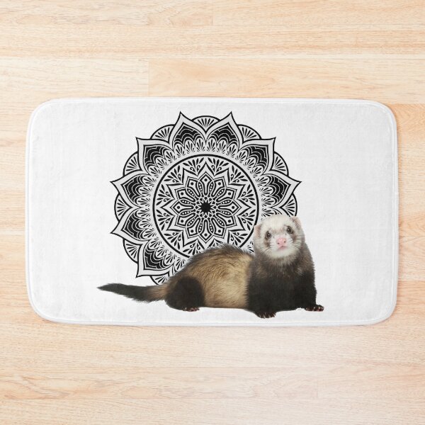 Artikelvorschau, Frettchen Mandala entworfen und verkauft von OraitoShop.