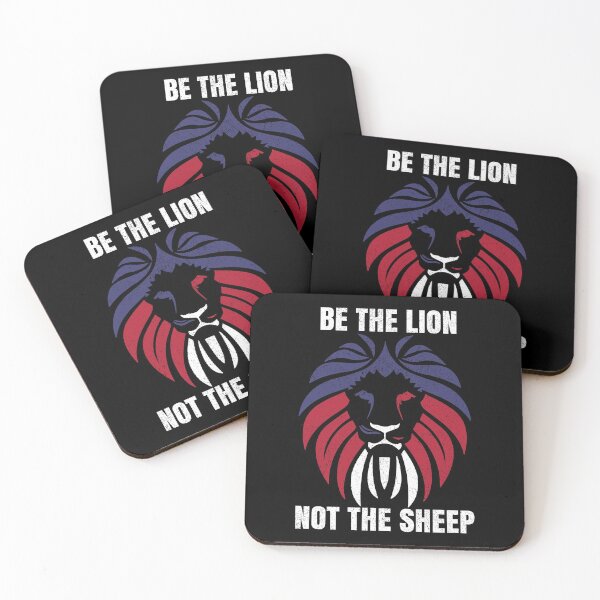 Item preview, Be The Lion Not A Sheep  designed and sold by TexasMerch.