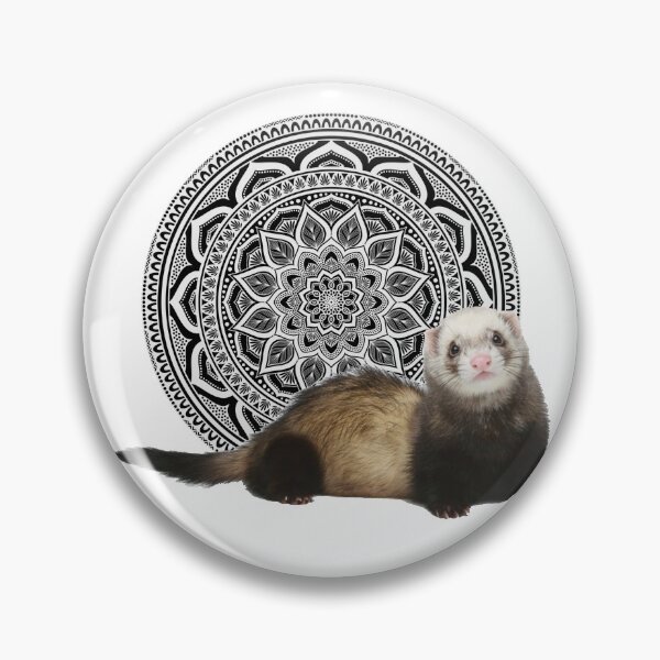 Item preview, Ferret Mandala designed and sold by OraitoShop.