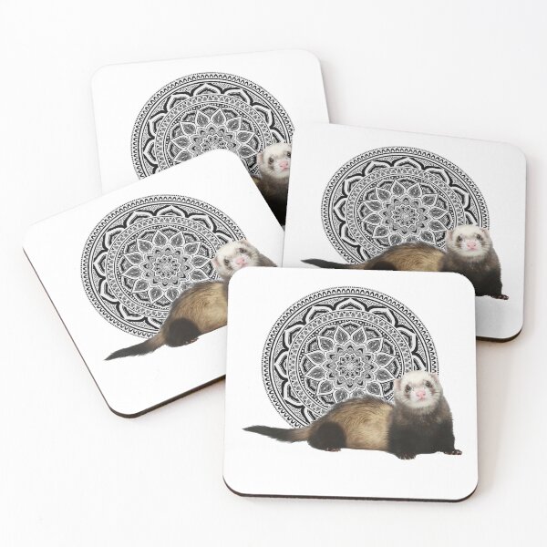 Item preview, Ferret Mandala designed and sold by OraitoShop.