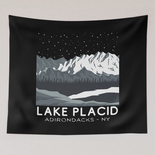 Item preview, Lake Placid Adirondacks Upstate New York NY designed and sold by Hoiho Adventure Shirts.
