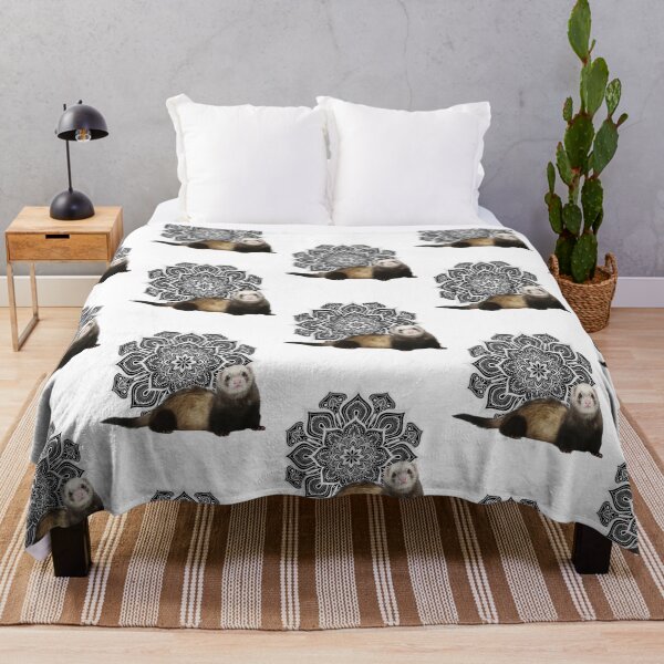 Artikelvorschau, Frettchen Mandala entworfen und verkauft von OraitoShop.