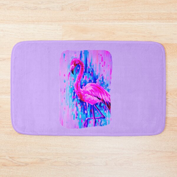 Item preview, BRIGHT PINK AND PURPLE FLAMINGO 3D ABSTRACT designed and sold by THE AMERICAN TEEVANGELIST.