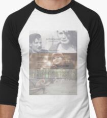 Afterword By Amelia Williams Men's Baseball ¾ T-Shirt