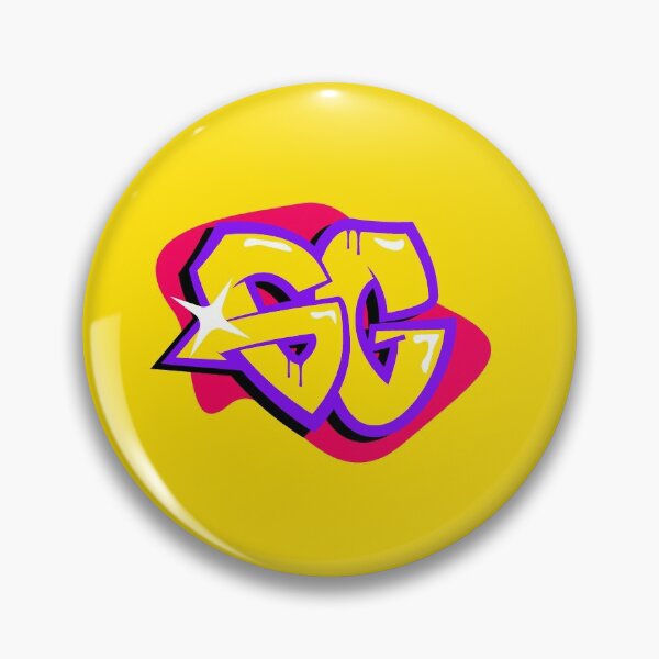 Item preview, GG (Graffiti Style Artwork) (The Klotter Collection) designed and sold by LindekransDsign.