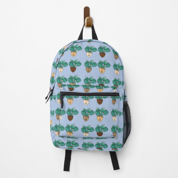 Item preview, Multicultural Monstera PlantPerson With Face Tattoos, Blue designed and sold by 10pmCreations.