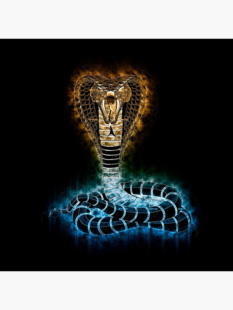 Gothic King Cobra Sticker By Spilivili Redbubble 5521