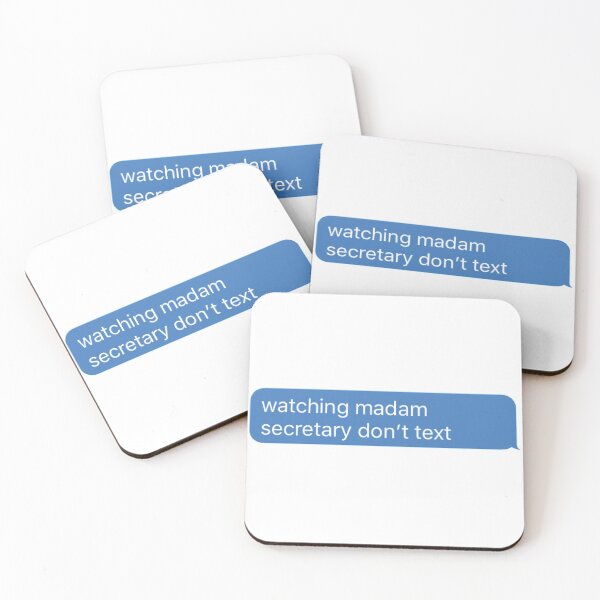 Item preview, watching madam secretary don't text designed and sold by graceannej.