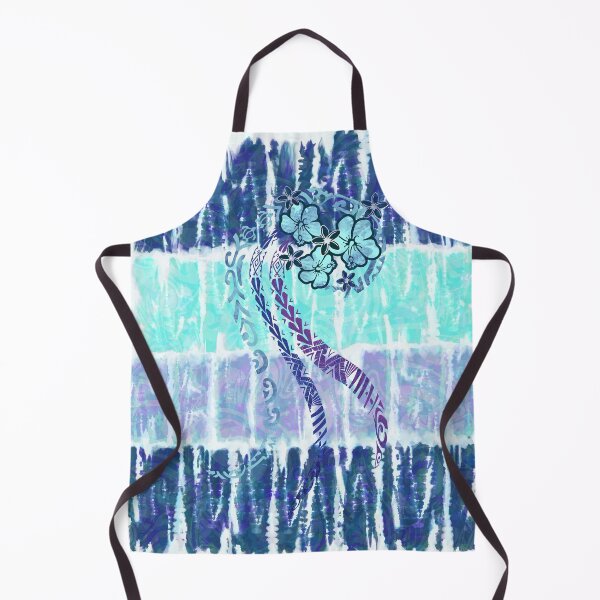 Item preview, Hawaiian Creative Turqoise Tribal Tie Dye designed and sold by sunnthreads.