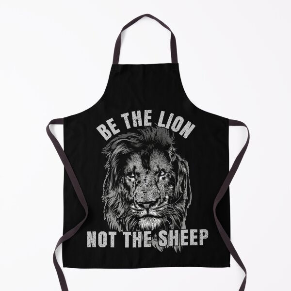 Item preview, Be The Lion Not The Sheep designed and sold by TexasMerch.