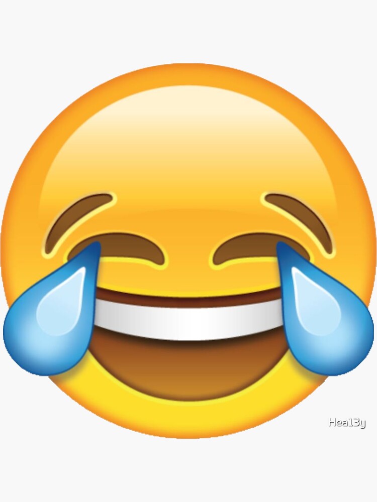 Funny laugh emoji Poster for Sale by Nature Design's