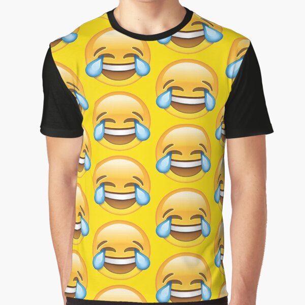 Printable Emoji Iron on Transfer, Crying Laughing Emoji, Emoji Shirt, Emoji  T-shirt, Emoji Birthday Shirt, Emoji Party T-shirt 