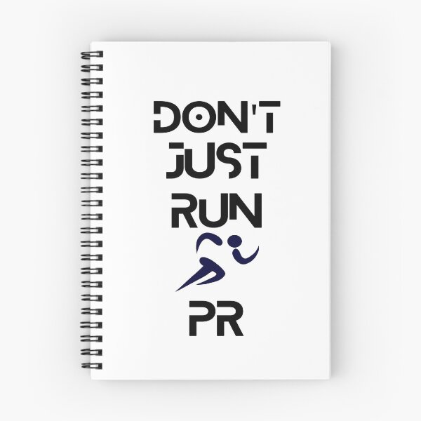 Item preview, Don't Just Run, PR designed and sold by Damitparasayo.