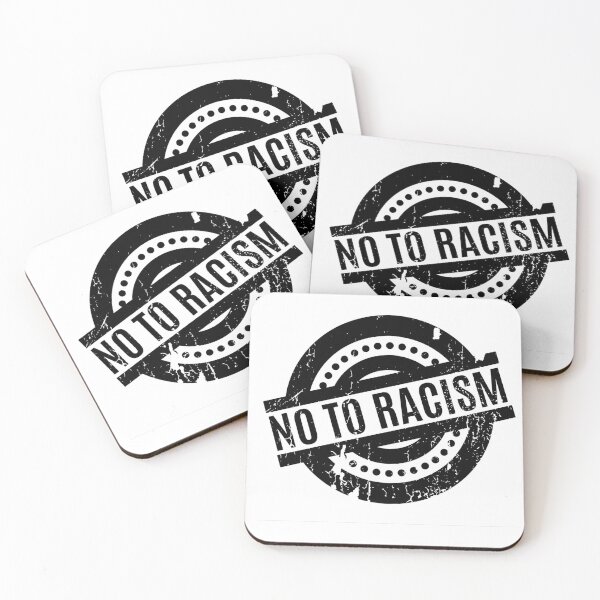 Item preview, say no to racism designed and sold by achakera.