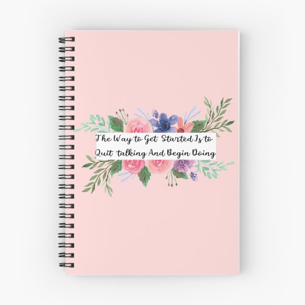 Item preview, The Way To Get Started Is To Quit Talking And Begin Doing designed and sold by GulQari.