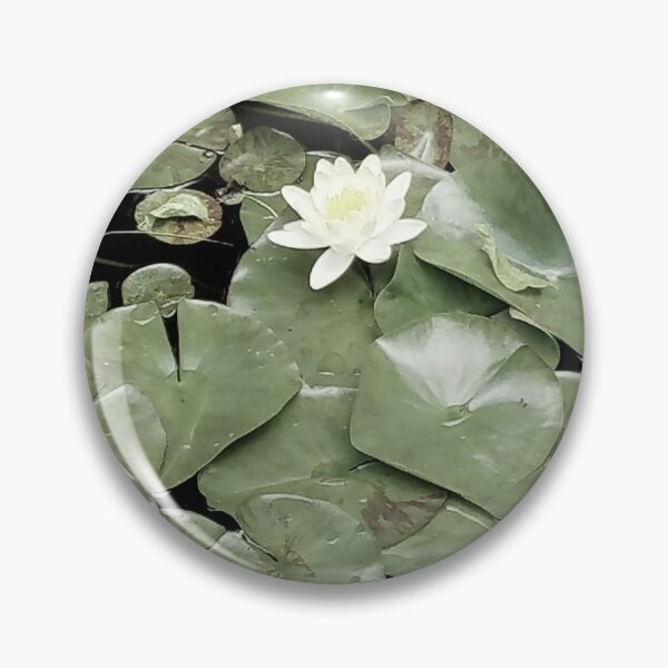 Item preview, Dark Lilypads with Waterlily designed and sold by JLCole.