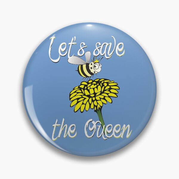 Artikelvorschau, Let's save the bee queen entworfen und verkauft von brunsch-print.