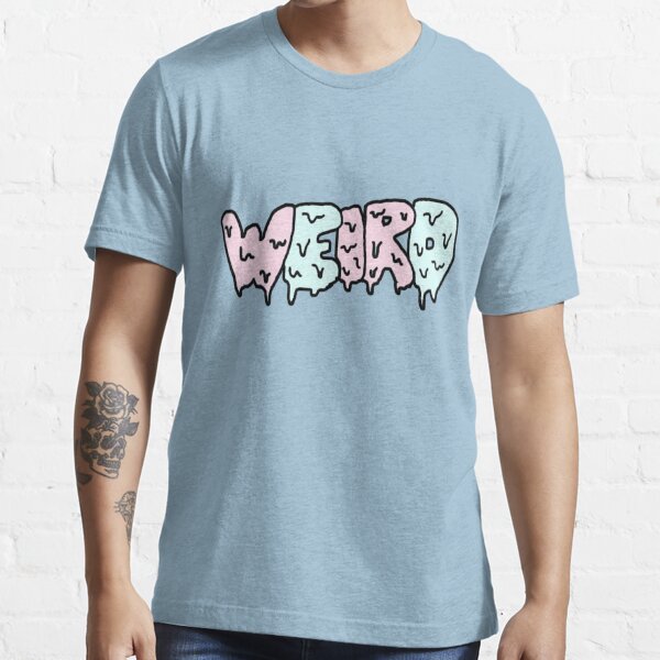 "Weird Typography" Tshirt for Sale by alexlidster Redbubble weird
