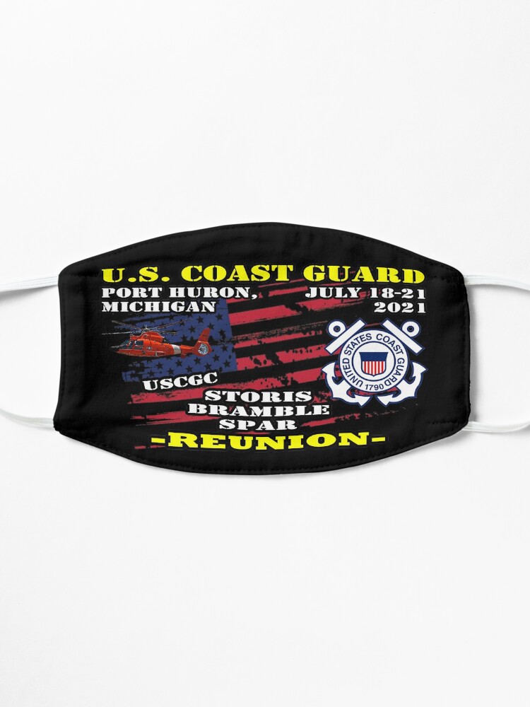 Alternate view of U.S. Coast Guard USCGC Storis Bramble Spar Reunion July 18-21 2021 Mask