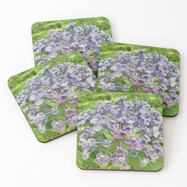 Item preview, Pseudomurals 00032 (Blue Hydrangea) designed and sold by CleanWIP.