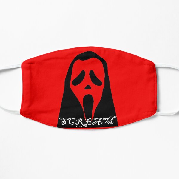 Daily Scream Face Masks Redbubble - scream mask roblox